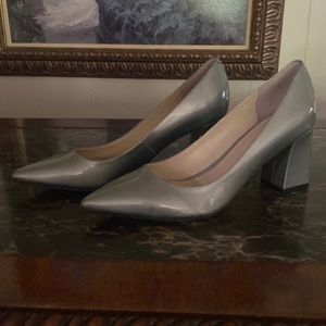 Marc Fisher pointed ties pumps.